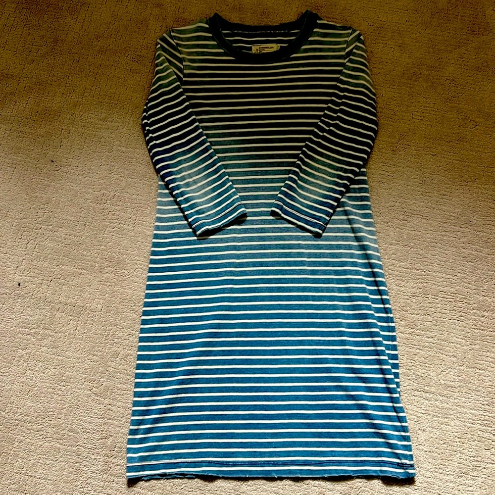 Current/Elliott Indigo Denim Tee Dress